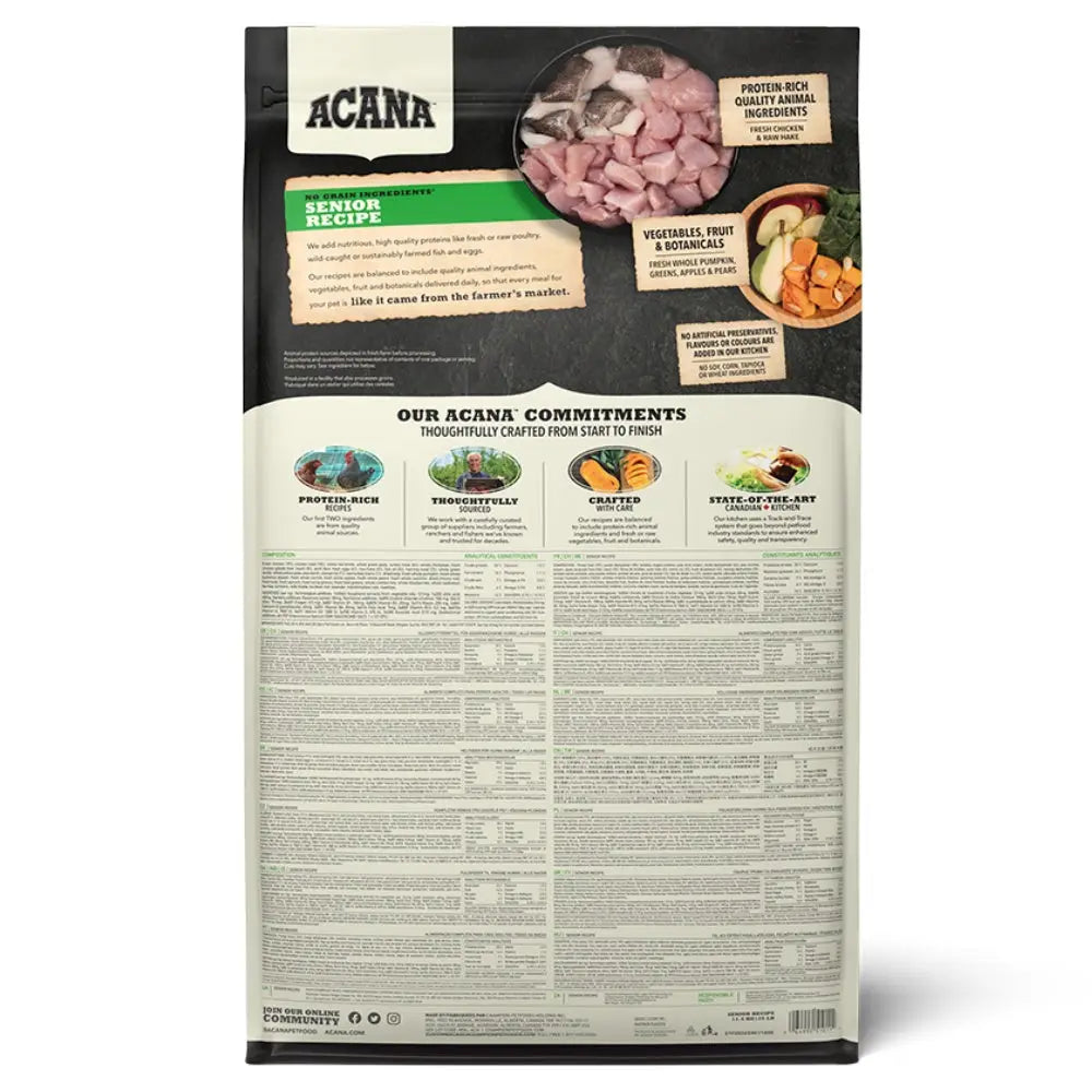 Acana Senior Dog Recipe - Mejor Precio - Mascotas Ávila