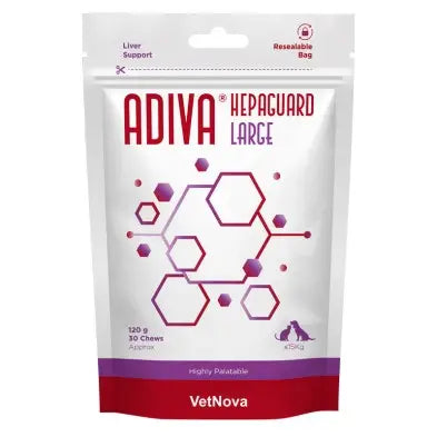 Adiva Hepaguard Large 30 Chews - Mejor Precio - Mascotas Ávila