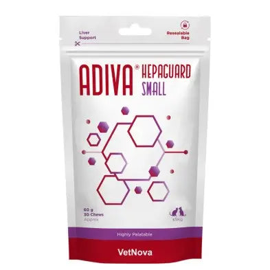 Adiva Hepaguard Small 30 Chews - Mejor Precio - Mascotas Ávila