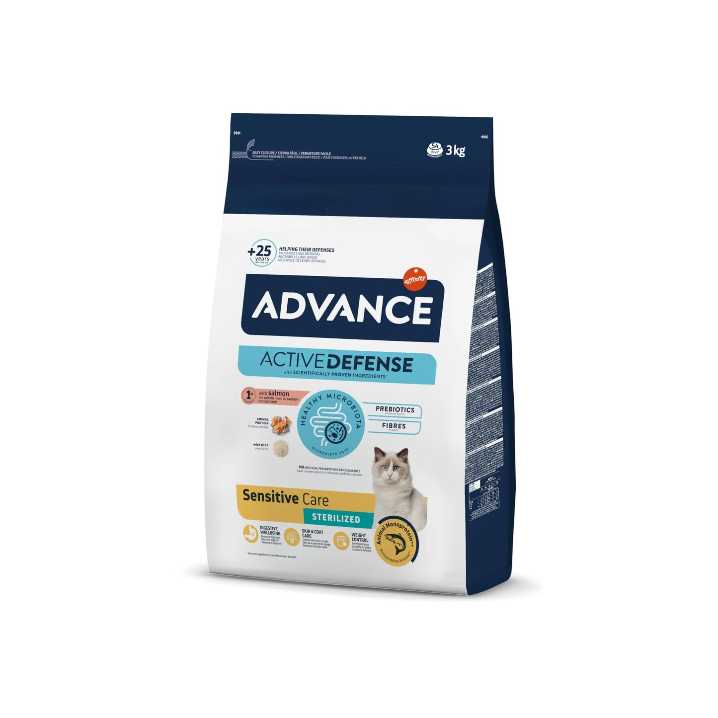 Advance Cat Sensitive Care Sterilized 3Kg - Mejor Precio - Mascotas Ávila