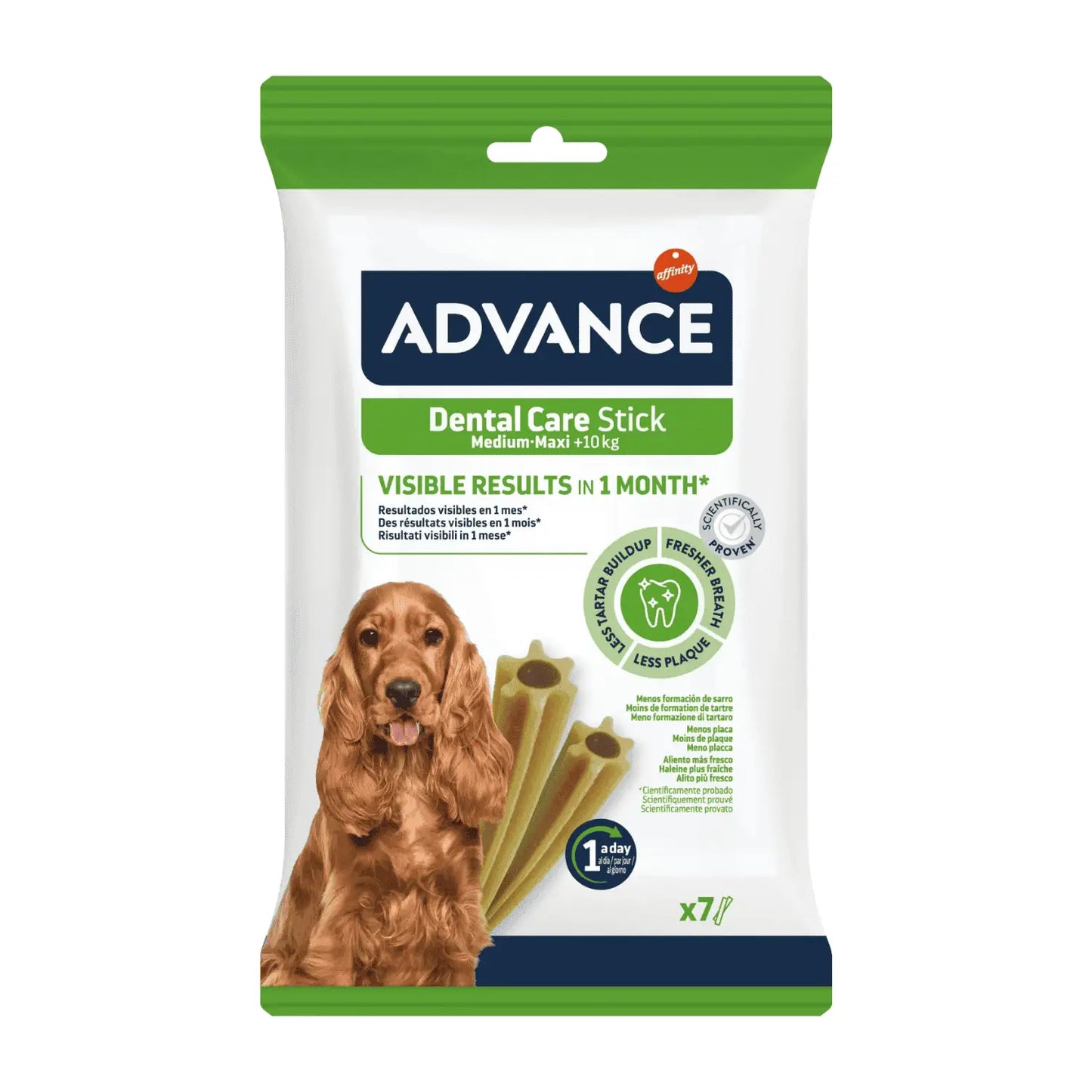 Advance Snack Dental Care Stick Medium 180Grs - Mejor Precio - Mascotas Ávila