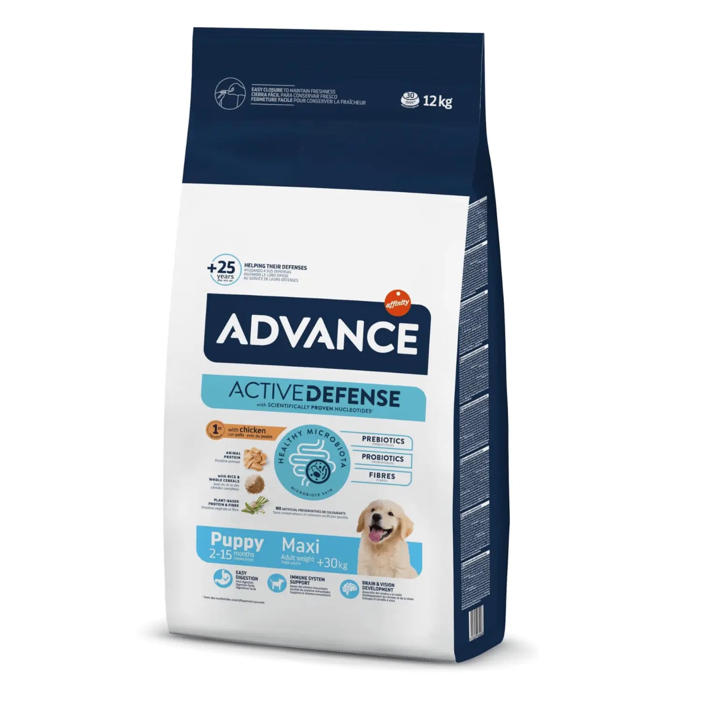 Advance Dog Puppy Maxi 12Kg - Mejor Precio - Mascotas Ávila