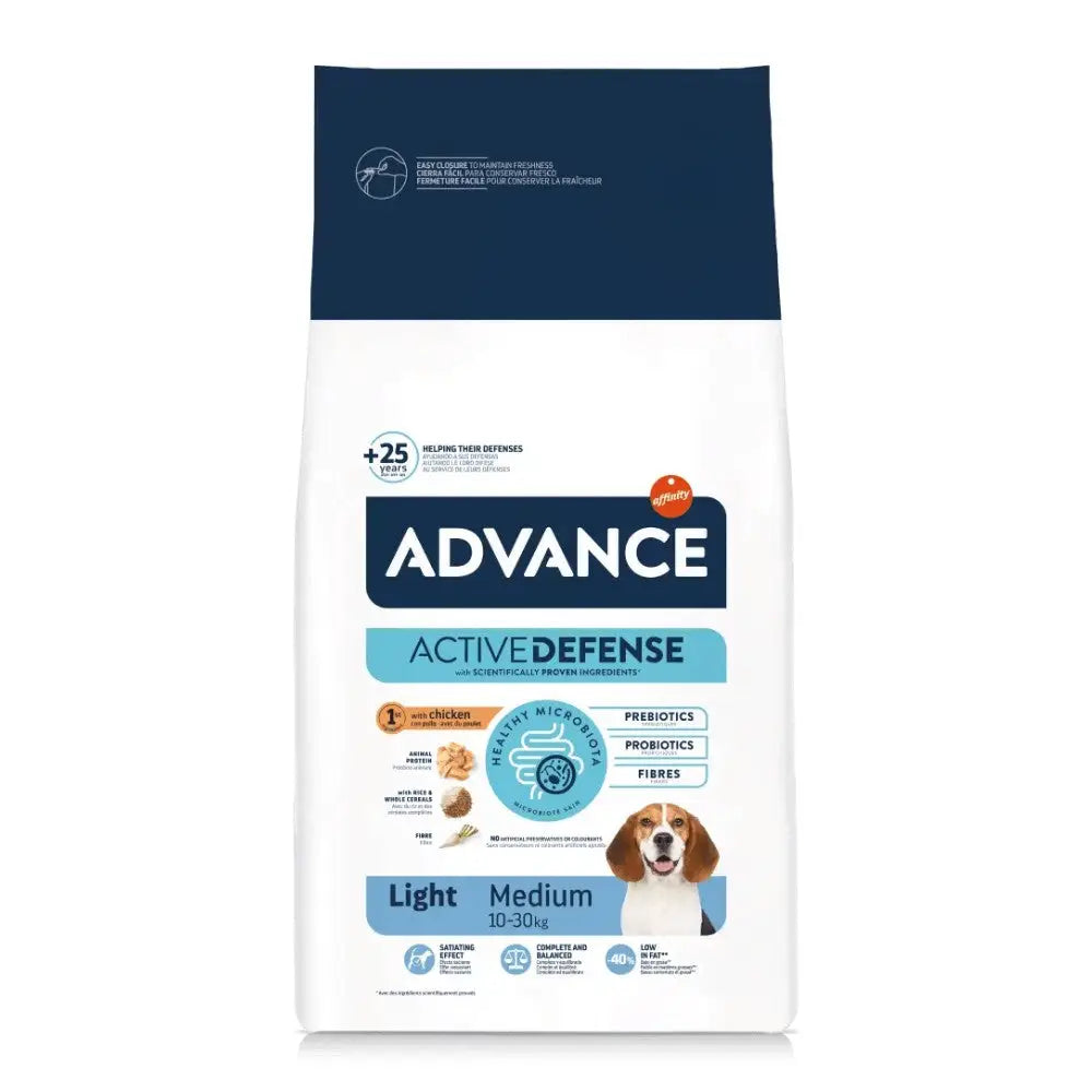 Advance Adult Medium Light Chicken y Rice Pienso para Perros ADVANCE