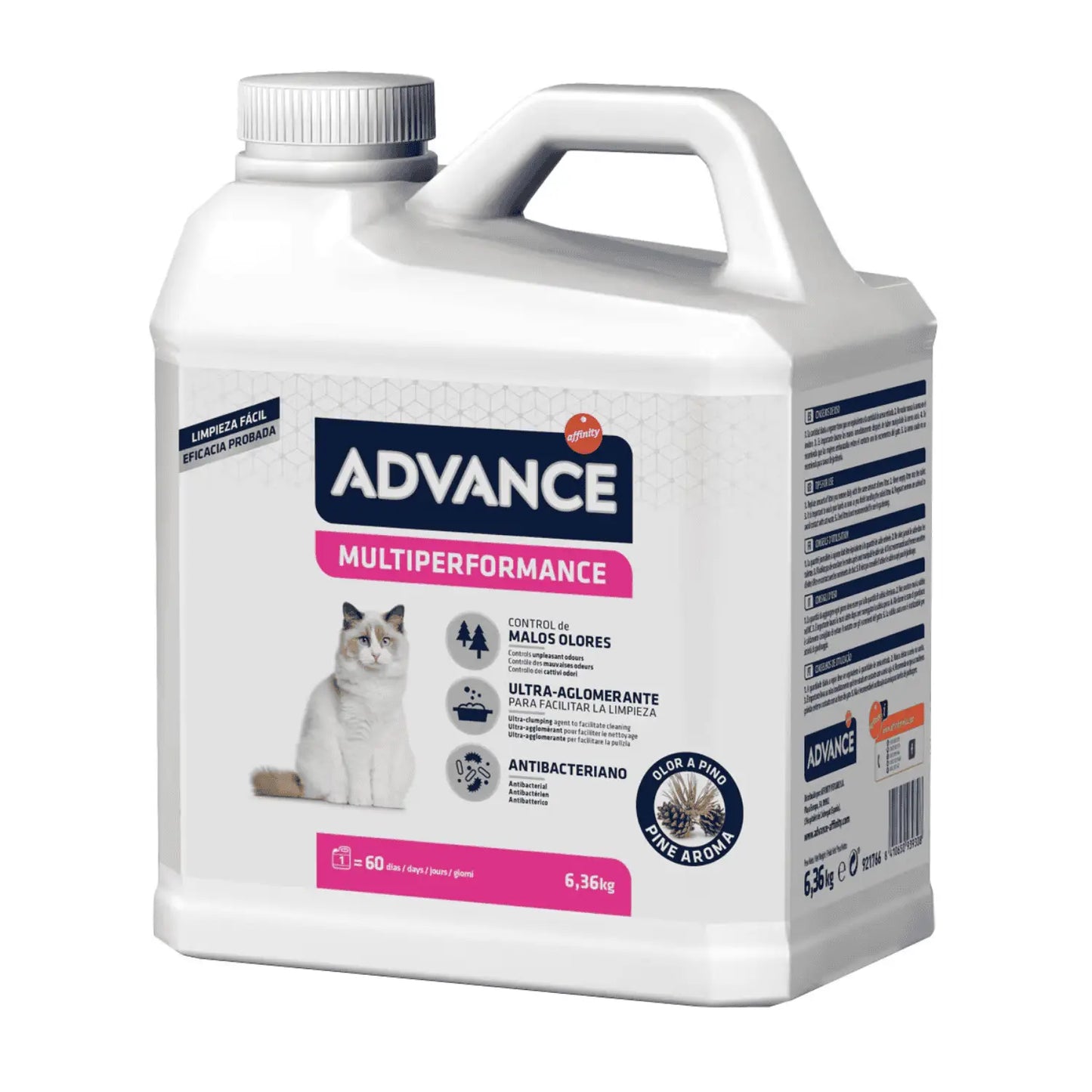 Advance Arena Aglomerante Multiperformance 6,36 kg - Mejor Precio - Mascotas Ávila