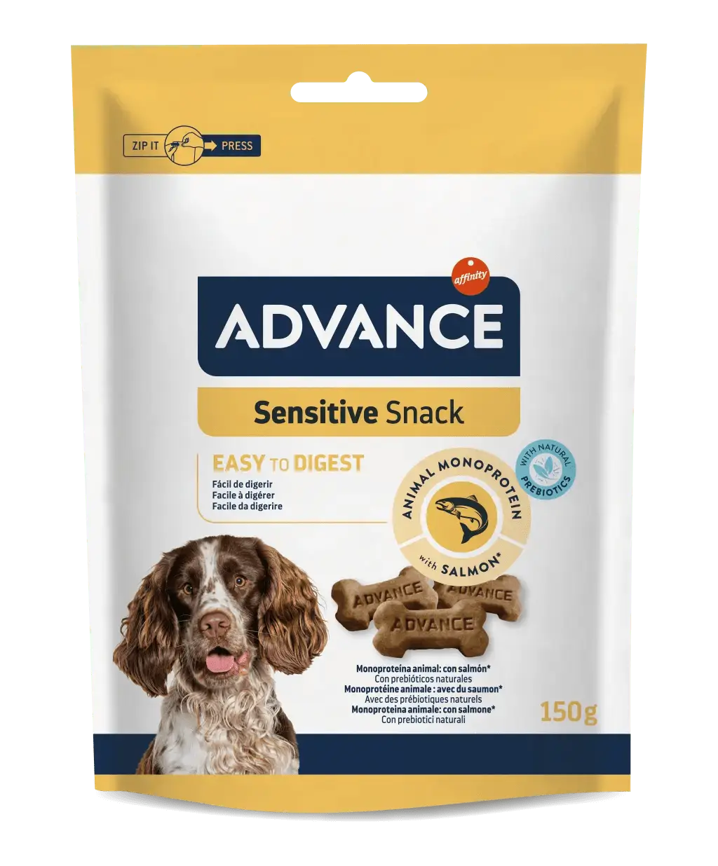 Advance Snack Sensitive 150Grs al mejor precio online