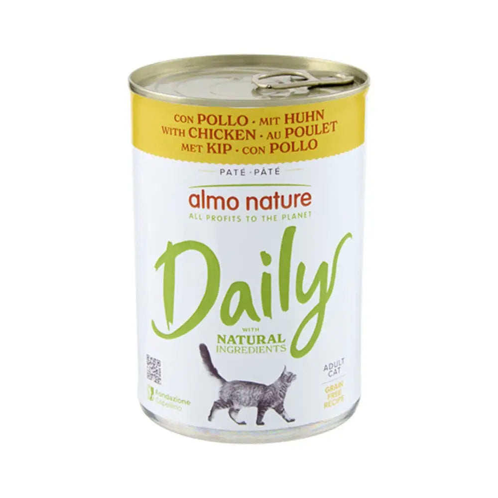 Almo Nature Cat Daily Grain Free Lata 400Gr | Comida Húmeda para Gatos ALMO NATURE