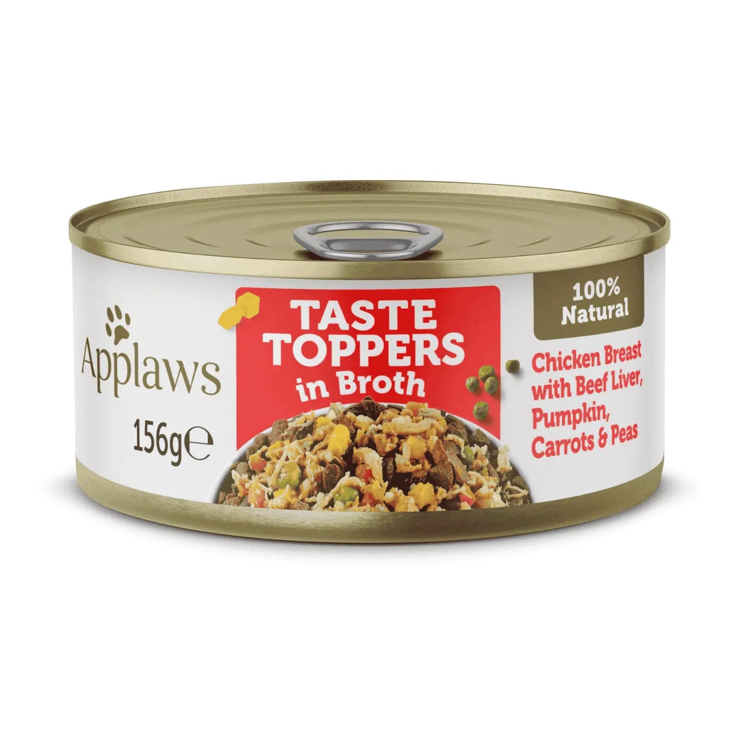 Applaws Dog Lata 156Gr Topper Pollo Higado Ternera Verduras Caldo - Mejor Precio - Mascotas Ávila