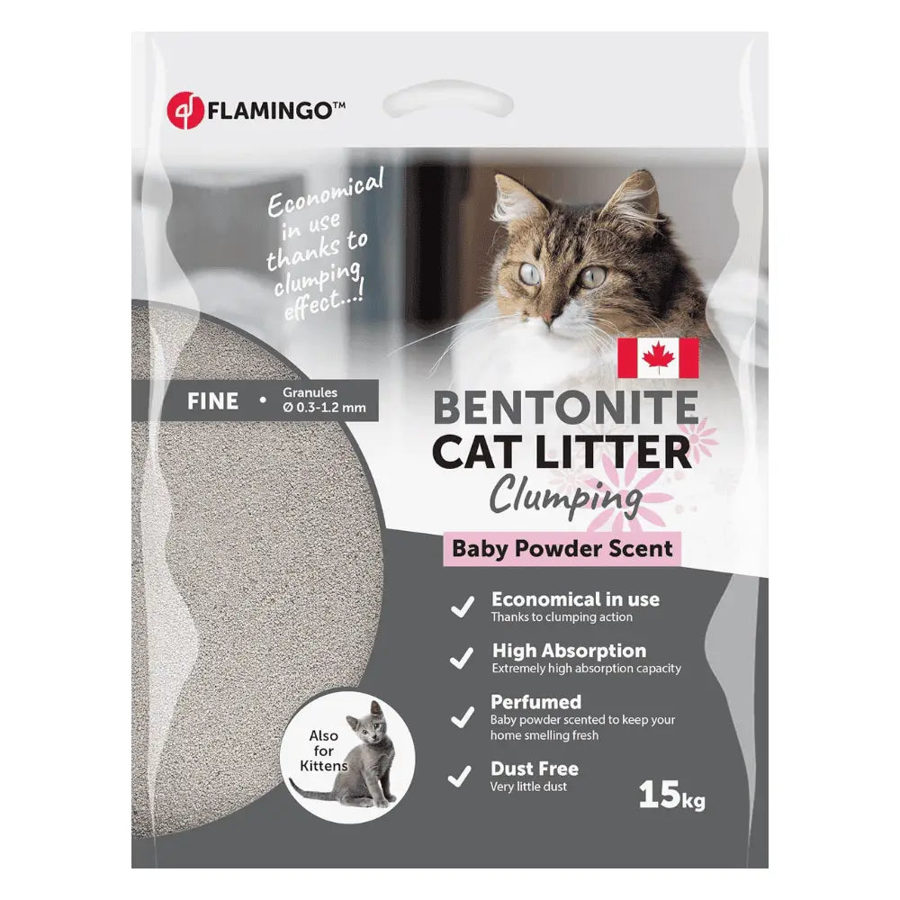 Arena Aglomerante Gato Baby Karlie FLAMINGO