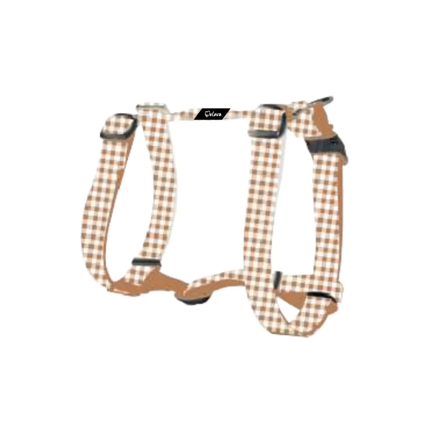 Welova Arnés para Perros Estampado Cuadros WELOVA