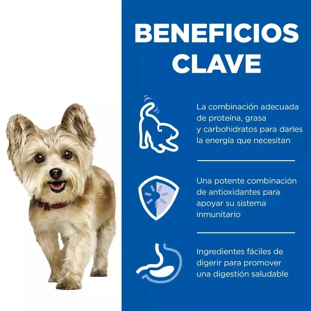 Hill's Science Plan Mature Small & Mini Ternera Mousse Comida Húmeda para Perros Lata 200 g HILLS