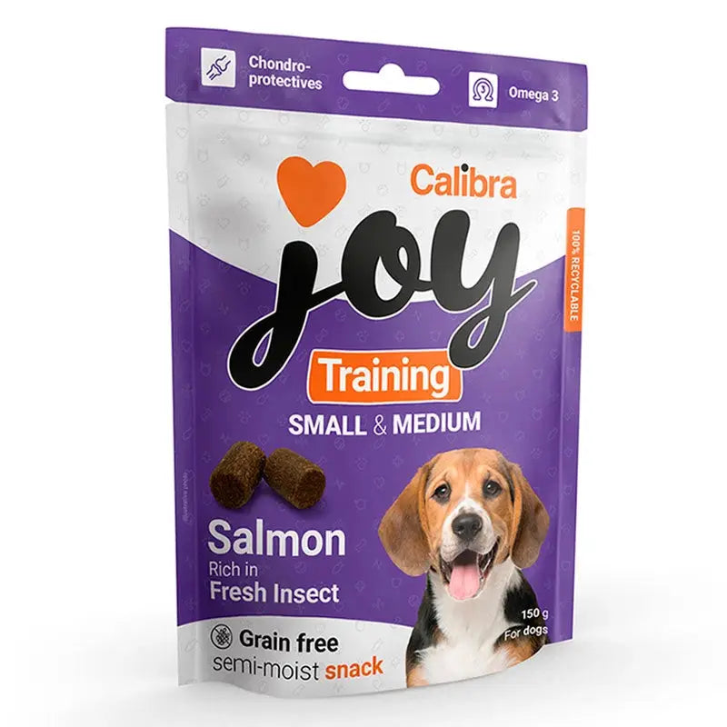 Calibra Joy Dog Training Small&Medium Salmon&Insect 150Gr - Mejor Precio - Mascotas Ávila