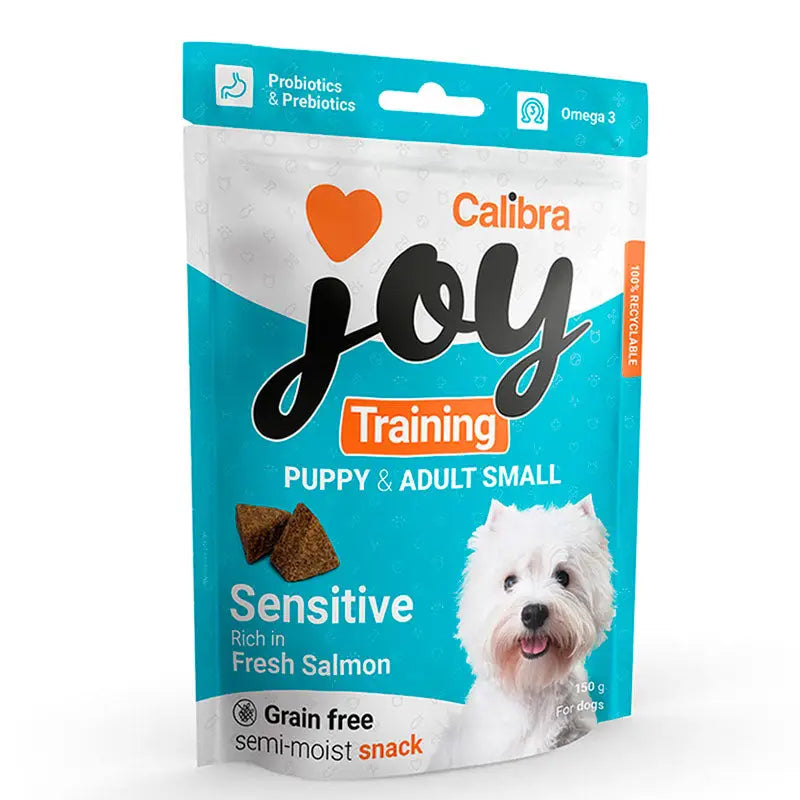 Calibra Joy Dog Training Puppy&Adult Small Salmon 150Gr - Mejor Precio - Mascotas Ávila