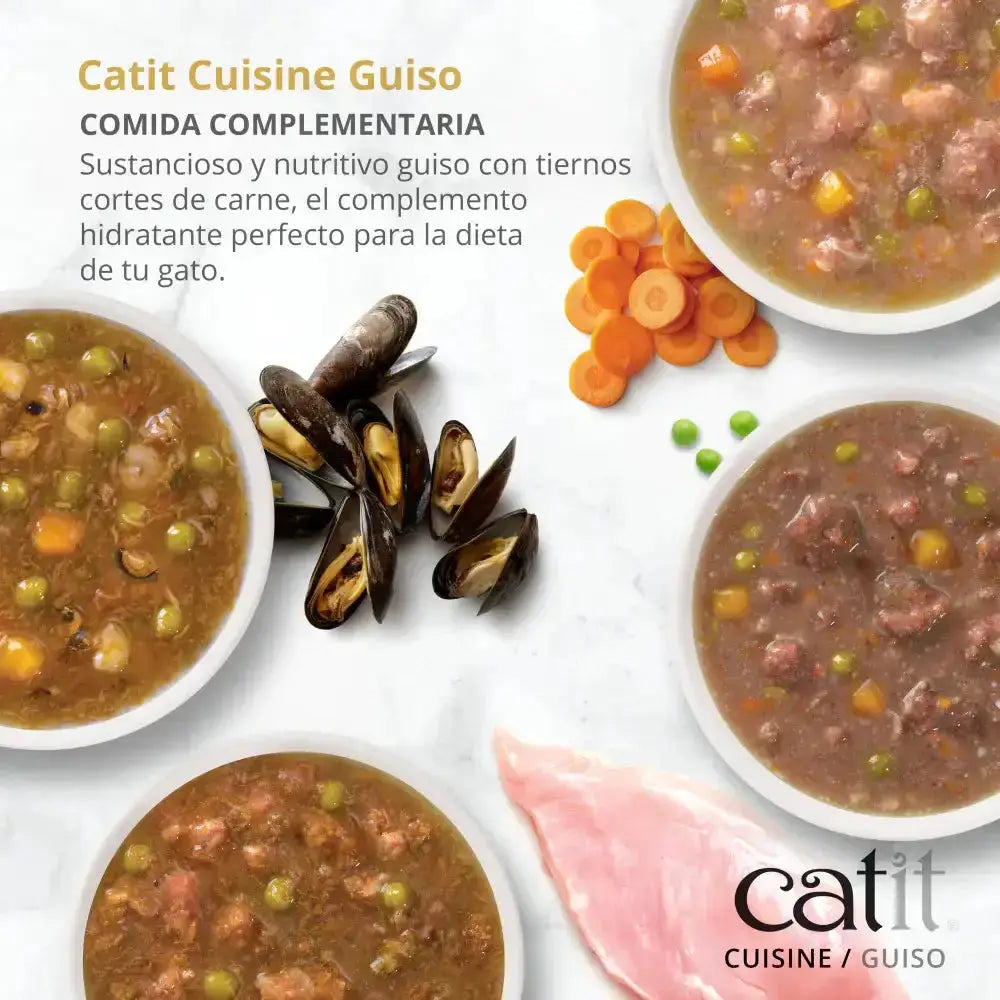 Catit Cuisine Guiso de Vacuno con Verduras 95 g CATIT