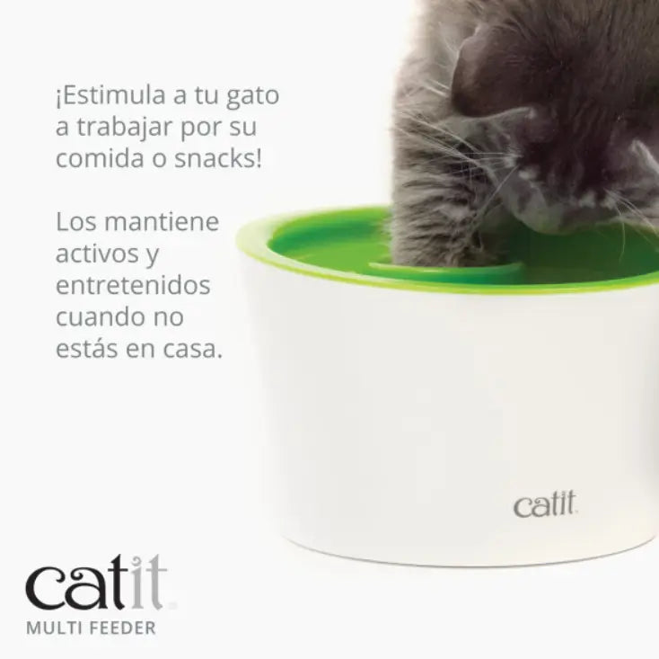 Catit Senses 2.0 Comedero Antivoracidad Multi Función para Gatos - Mejor Precio - Mascotas Ávila