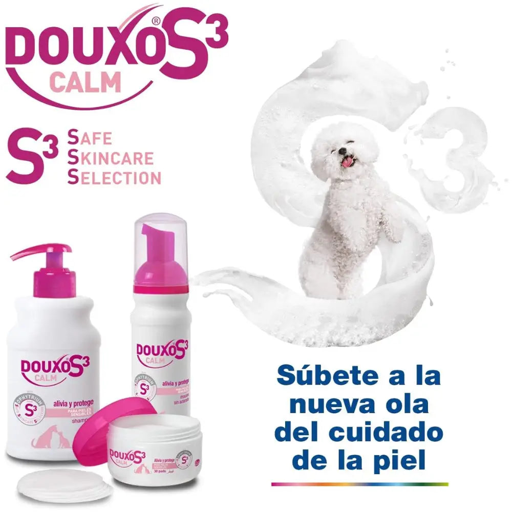 Champú Douxo S3 Calm 200 ml para Perros y Gatos con Dermatitis o Piel Sensible CEVA