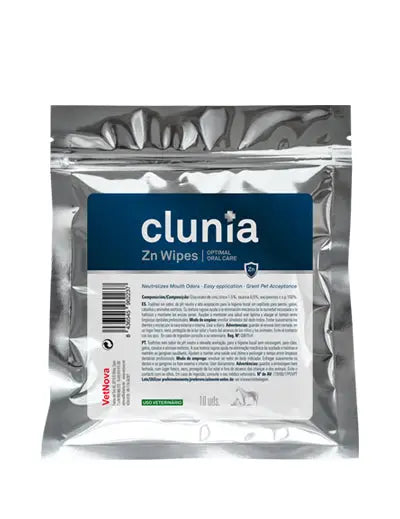 Clunia Zn Wipes 10 Toallitas - Mejor Precio - Mascotas Ávila