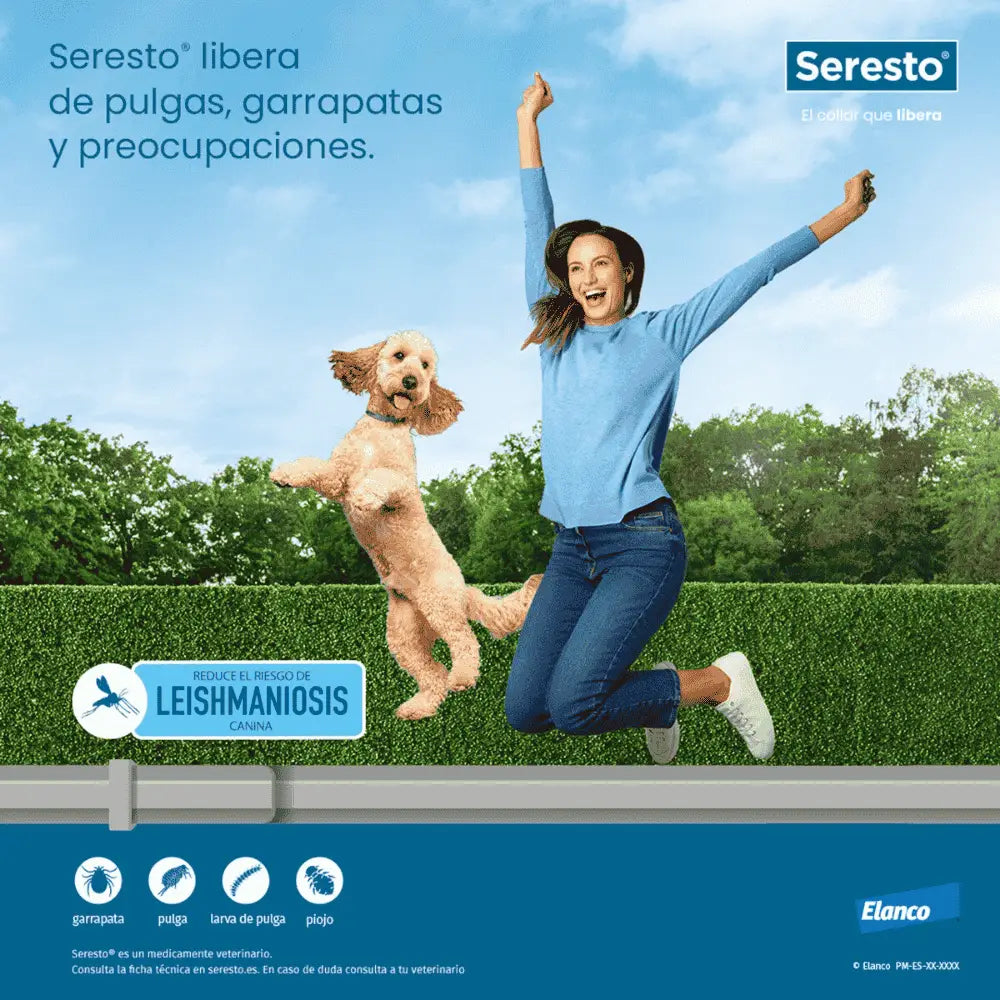 Collar Antiparasitario Seresto Perro - Mejor Precio - Mascotas Ávila