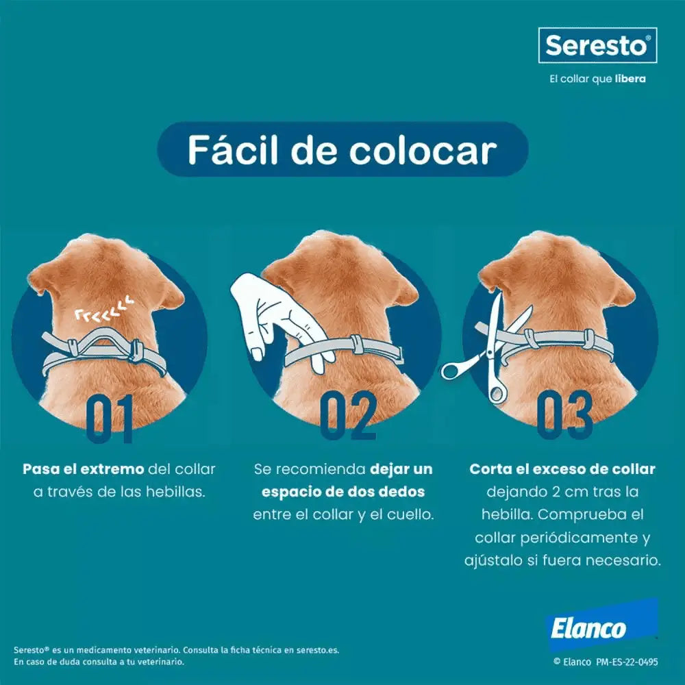 Collar Antiparasitario Seresto Perro - Mejor Precio - Mascotas Ávila