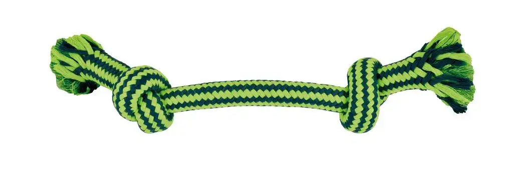 Ristra Cuerda Dental Bicolor 30Cm-105Gr Verde - Mejor Precio - Mascotas Ávila