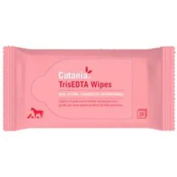 Cutania Trisedta Wipes 24 Toallitas - Mejor Precio - Mascotas Ávila