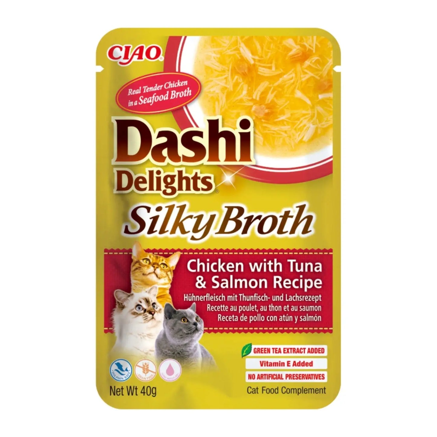 Dashi Delight CAT Silky Broth | Comida Húmeda y Jugosa para Gatos