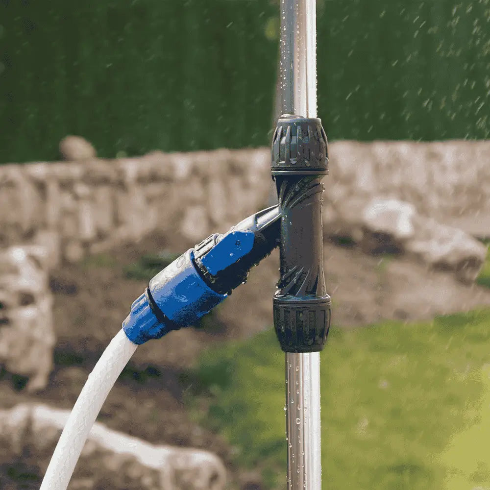 Ducha de Jardín Telescópica 1,30M A 2,10M con pincho AQUA CONTROL