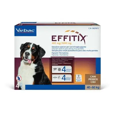 Effitix Perros 4 Pipetas