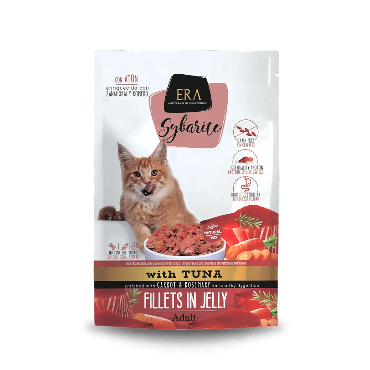 Era Sybarite Cat Adult Filetes Atún 85G Sobre - Mejor Precio - Mascotas Ávila