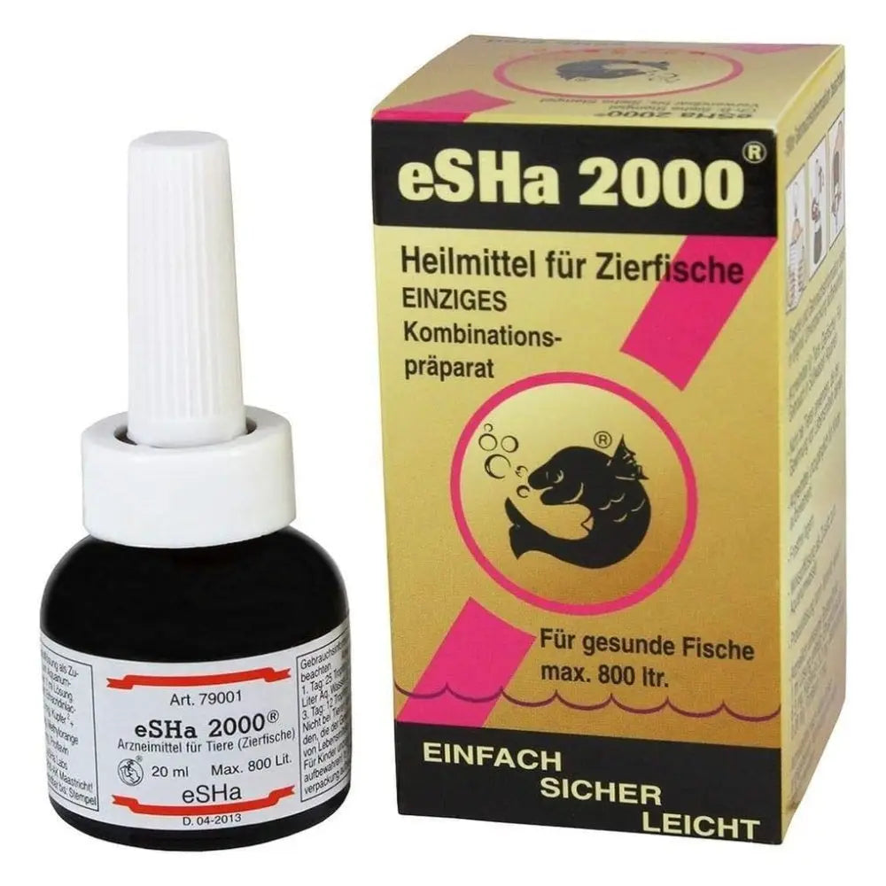 Esha-2000 Combate Y Previene Enfermedades Peces Ornamentales NAYECO