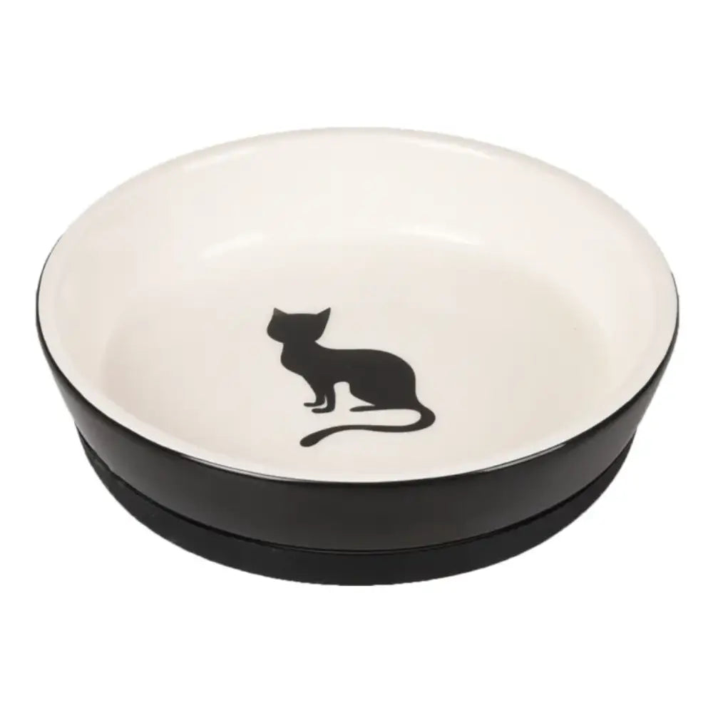 Flamingo Comedero Ceramica Gato Antideslizante 14 cm FLAMINGO