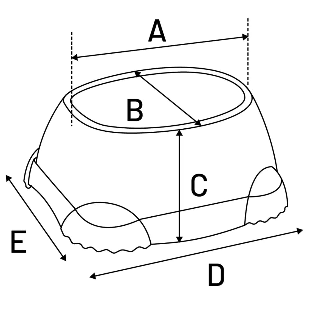Flamingo Comedero Plástico Gato Leno Classic 210 ml FLAMINGO