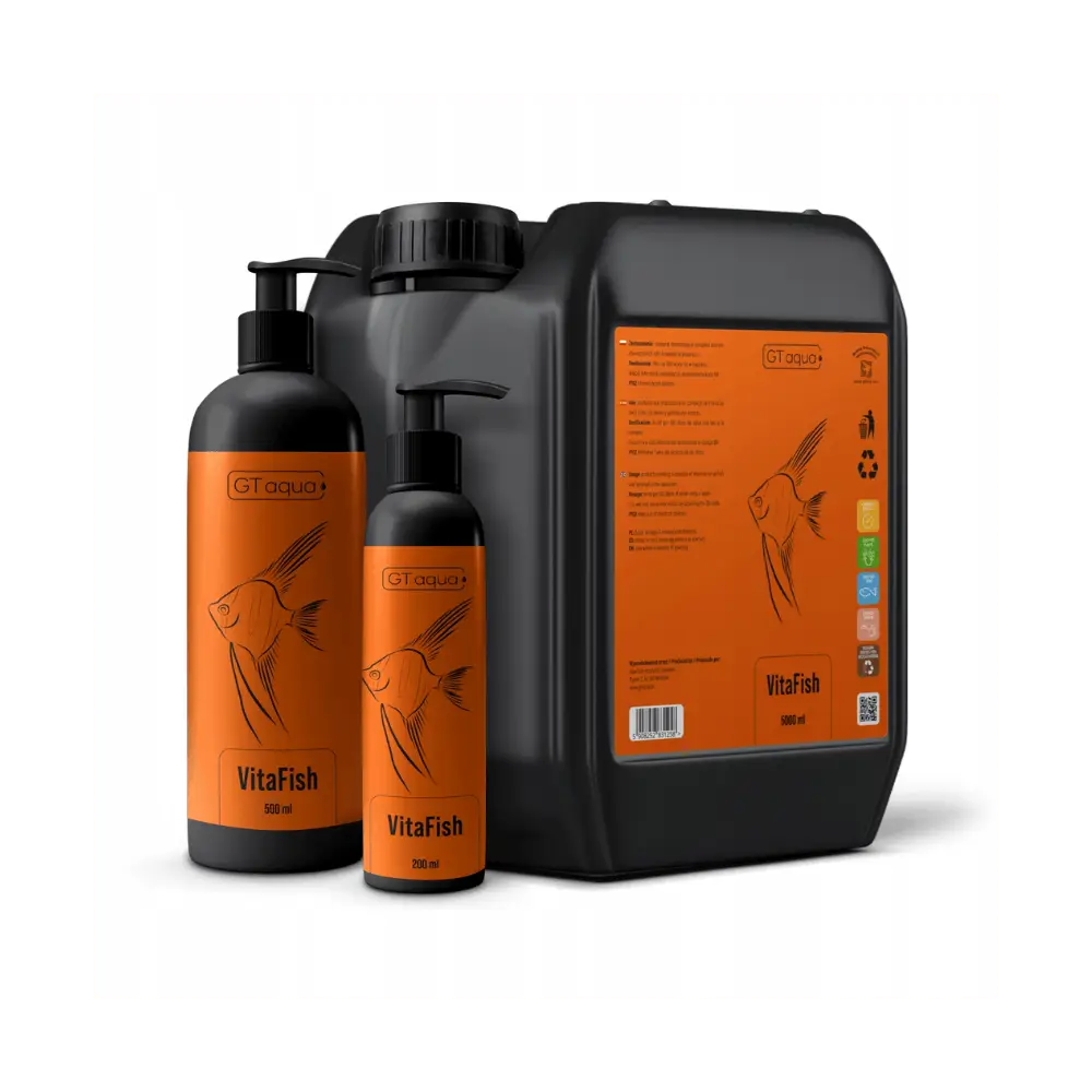 GT Aqua VitaFish Complejo Vitamínico para Peces y Gambas de Acuario GT AQUA
