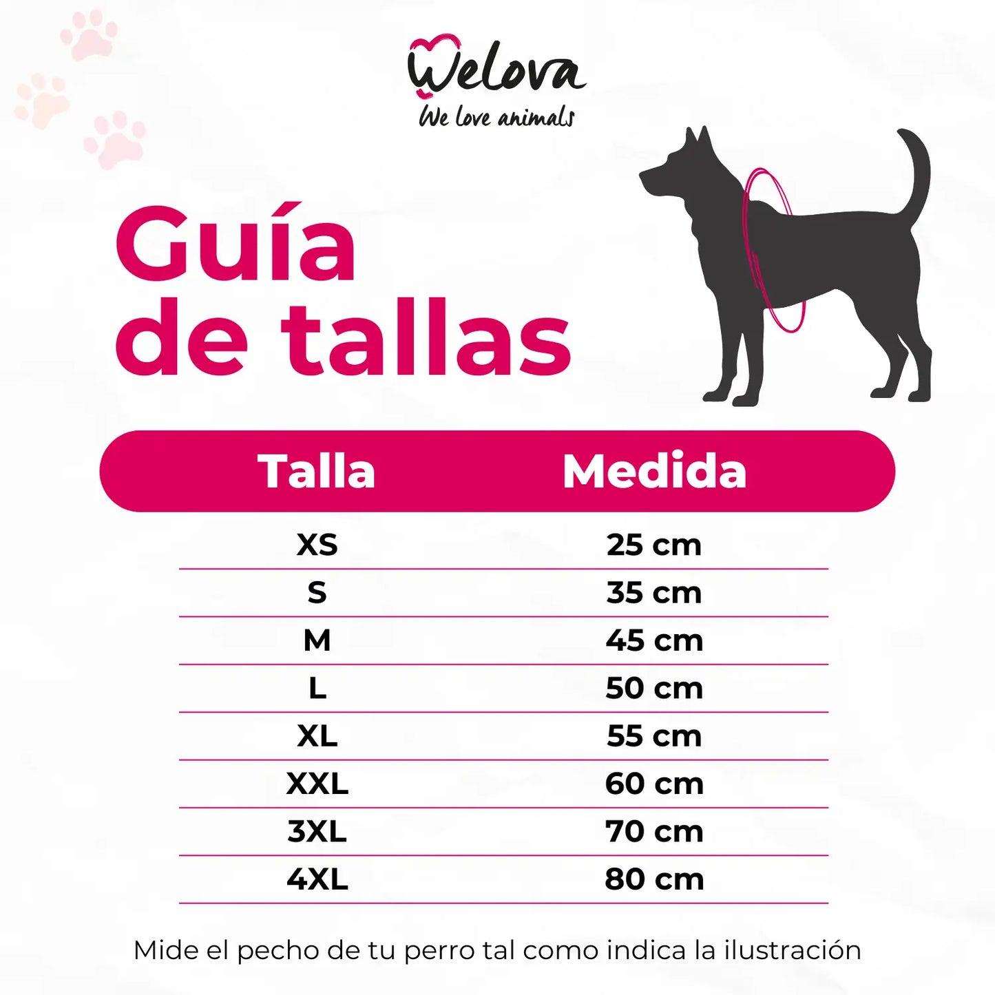 Abrigo Impermeable para Perros Welova Rojo - Mejor Precio - Mascotas Ávila