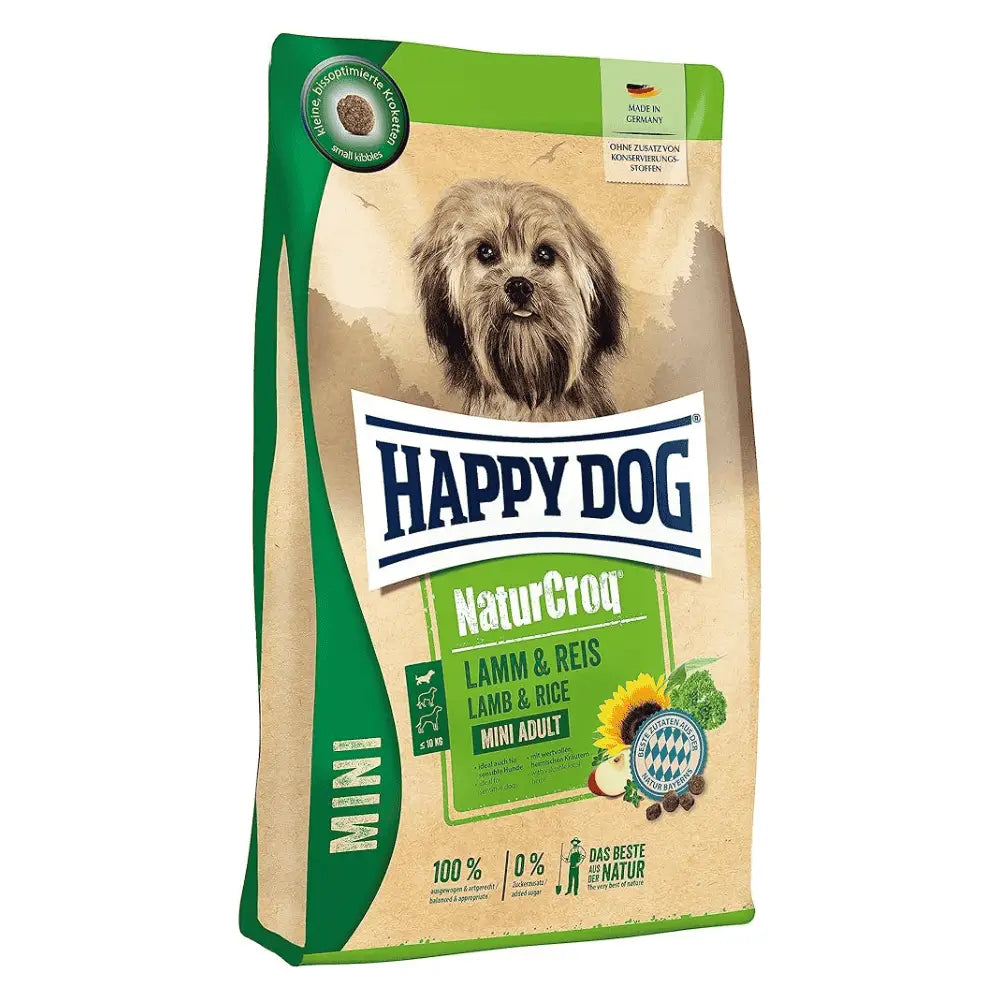 Happy Dog NaturCroq Mini Lamm & Reis Pienso para Perros de Cordero y Arroz HAPPY DOG