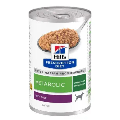 Hill's Canine Metabolic vacuno lata 370gr - Mejor Precio - Mascotas Ávila