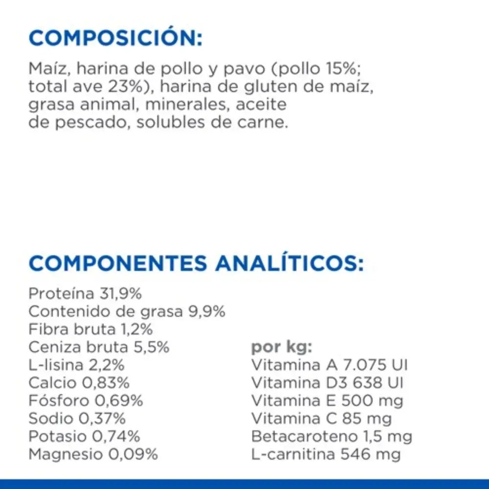 Hill'S Science Plan Young Adult Sterilized Pollo 1,5 kg Alimento para Gatos HILLS