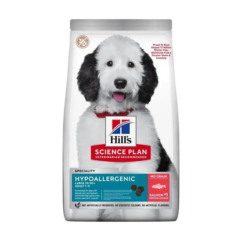 Hill'S Sp Canine Adult Hypoallergenic Large Breed Salmón Y Atún14Kg al mejor precio online
