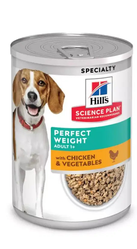 Hill'S Sp Canine Adult Perfect Weight 363G Lata al mejor precio online