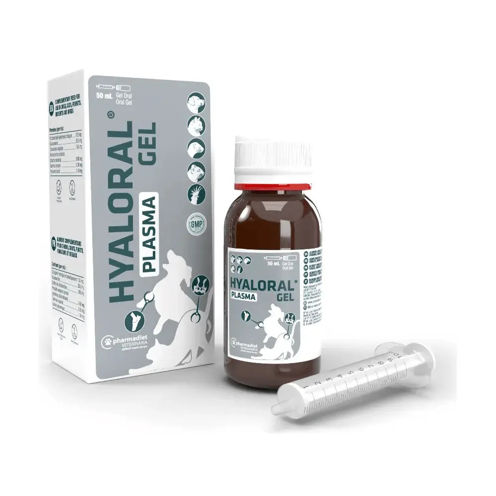 Hyaloral Plasma Gel 50 ml Condroprotector para Perros Salud Articular PHARMADIET