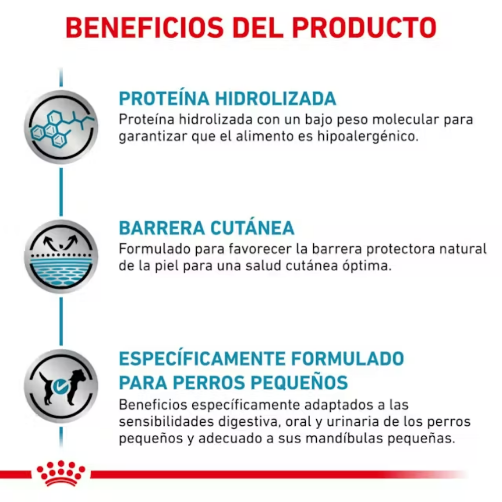 Royal Canin Veterinary Hypoallergenic Small Dog ROYAL CANIN VETERINARY Mascotas-Ávila