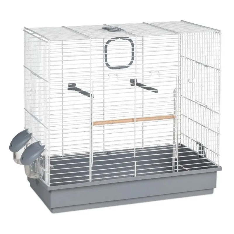 Jaula Pajaro 613 Blanca 27X50X47Cm - Mejor Precio - Mascotas Ávila