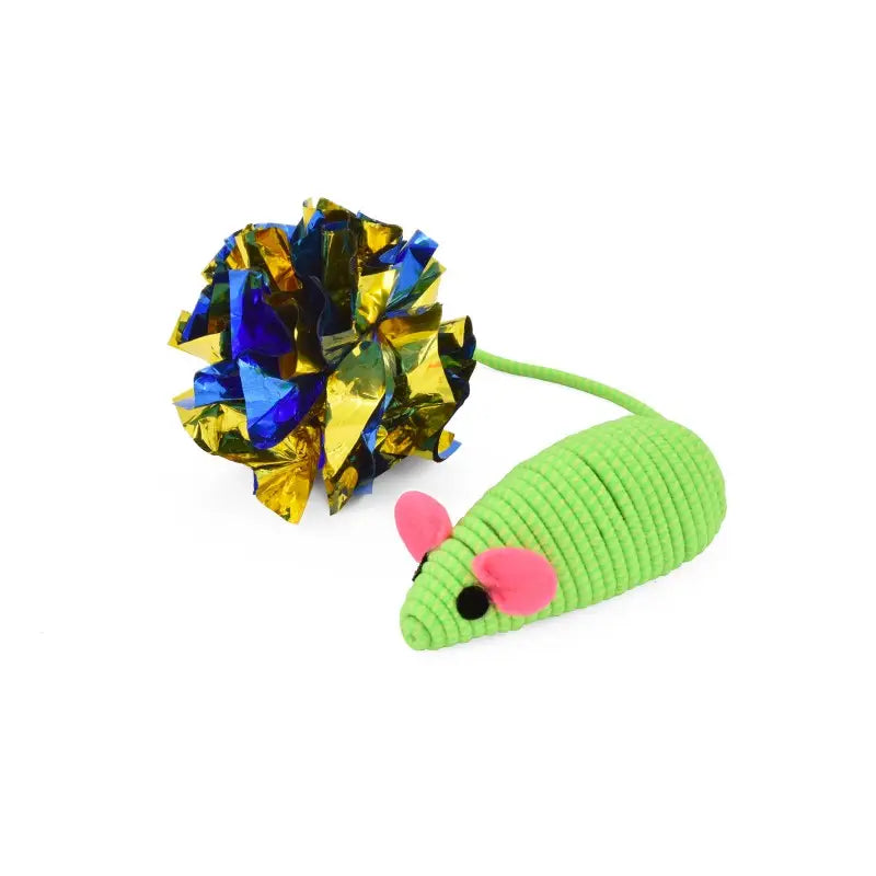 Juguete Gato Raton Y Pelota Crunch - Mejor Precio - Mascotas Ávila