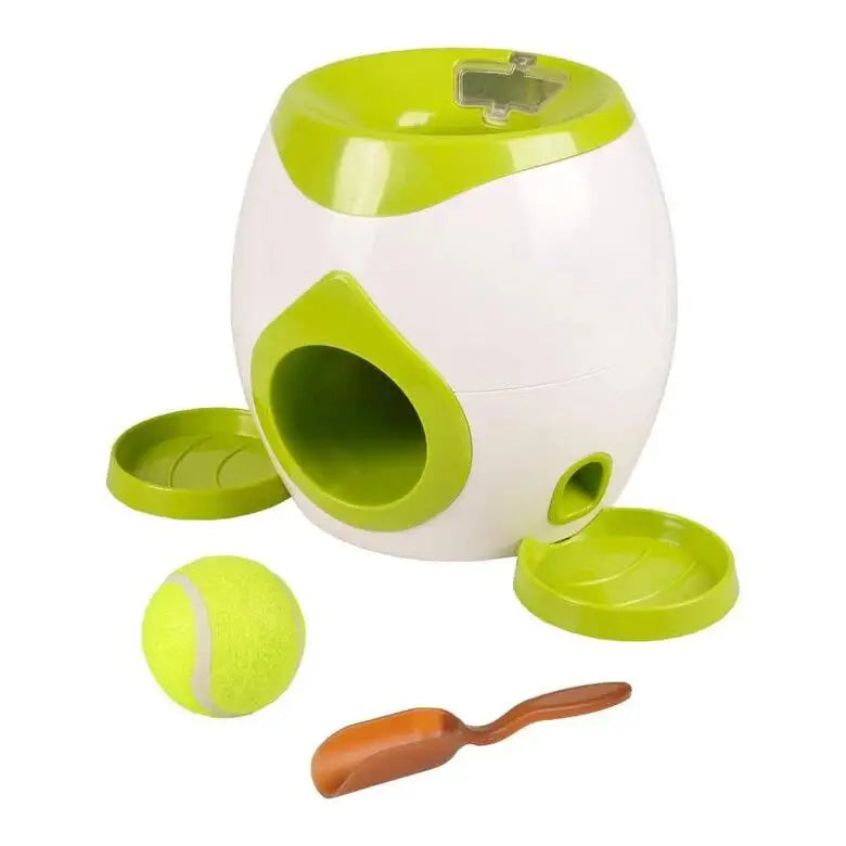 Juguete Interactivo Dispensador Snack Y Pelota Tenis Flamingo - Mejor Precio - Mascotas Ávila