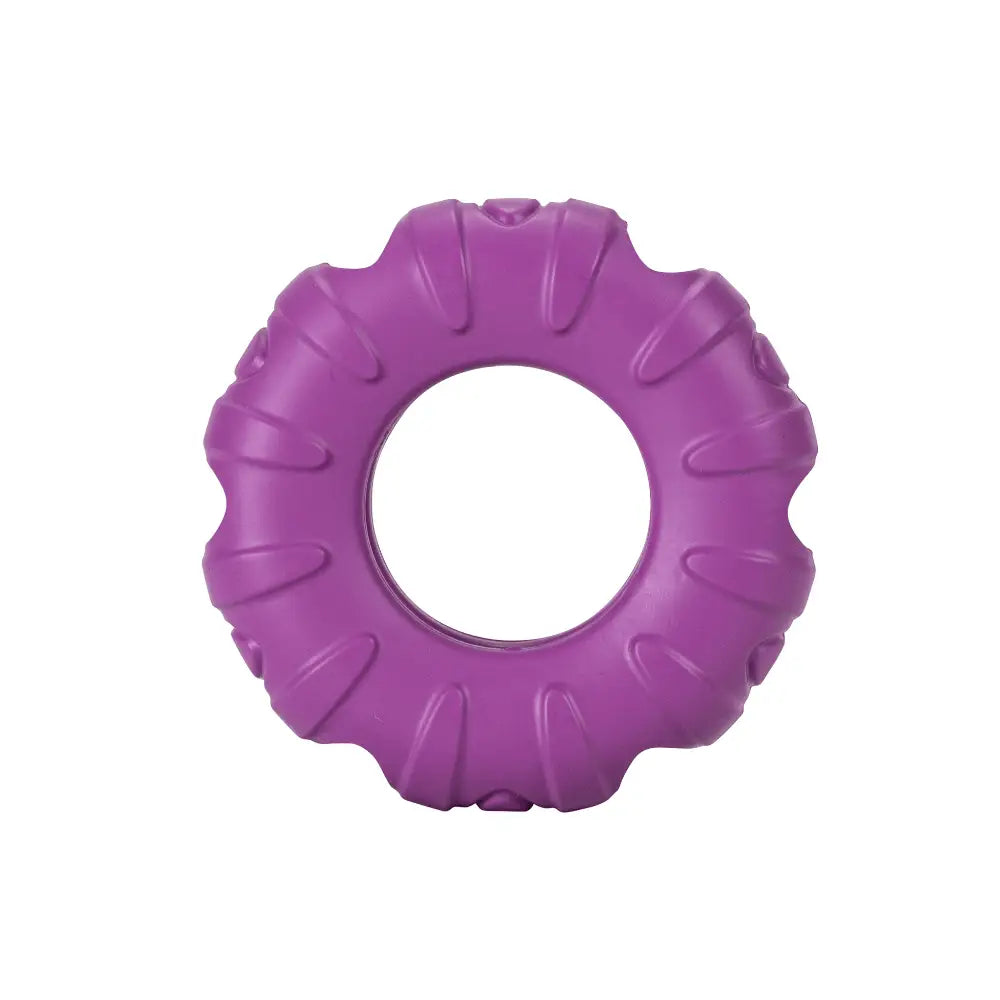 Juguete Perro Goma Snack Heavy Duty Violeta 11.3x11.3 cm - Mejor Precio - Mascotas Ávila