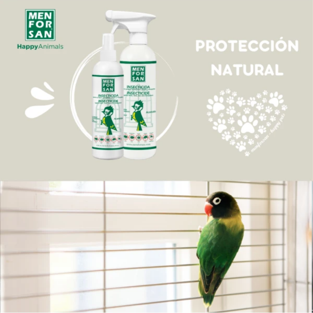 Menforsan Insecticida Pájaros 750 ml Spray MENFORSAN Mascotas-Ávila