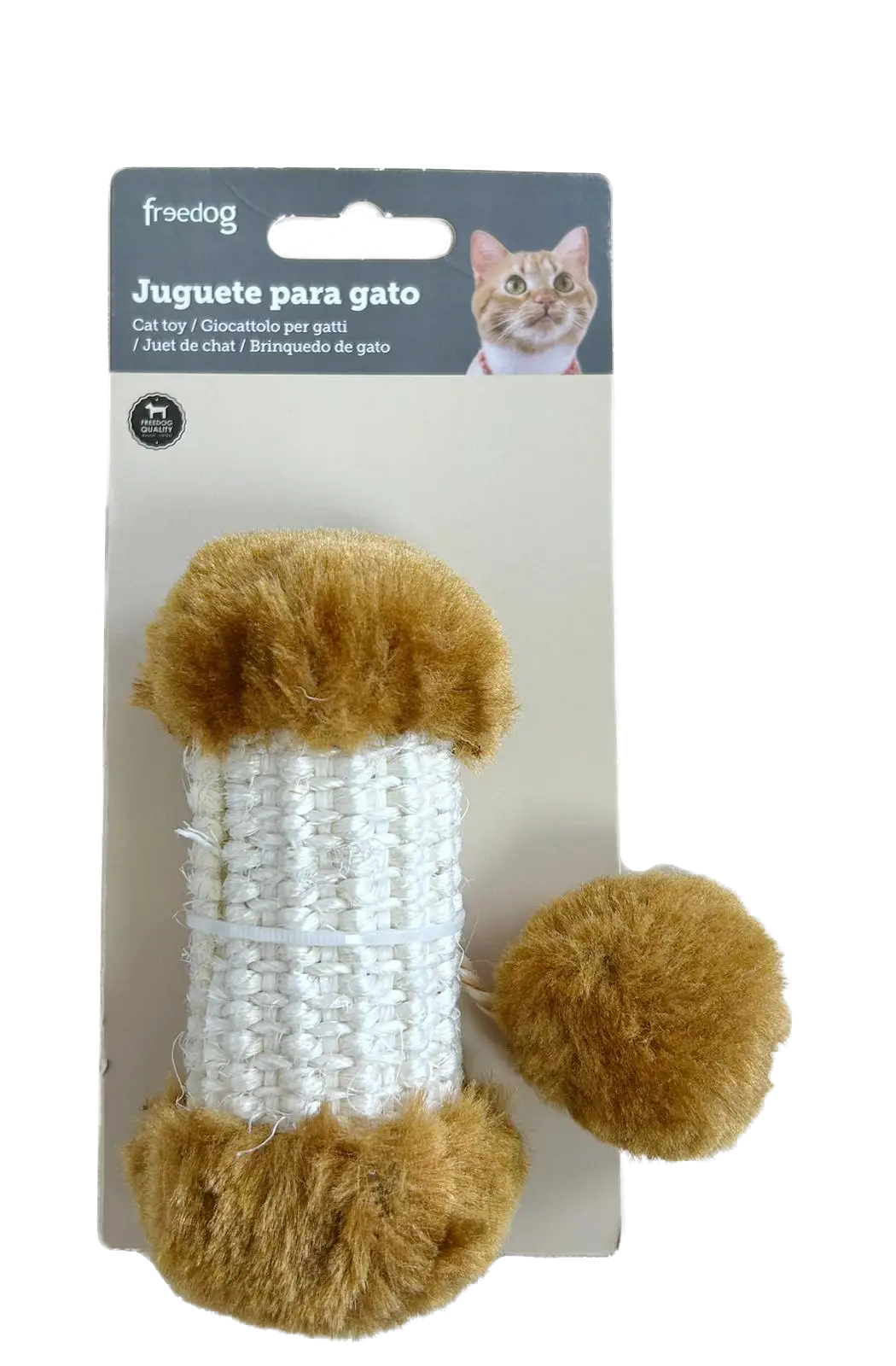 Rascador para Gatos mini marrón 11x9cm Freedog - Mejor Precio - Mascotas Ávila