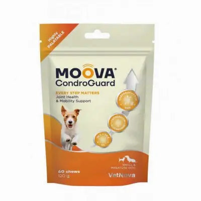 Moova Condroguard Small & Miniature Dogs 60 Chews - Mejor Precio - Mascotas Ávila