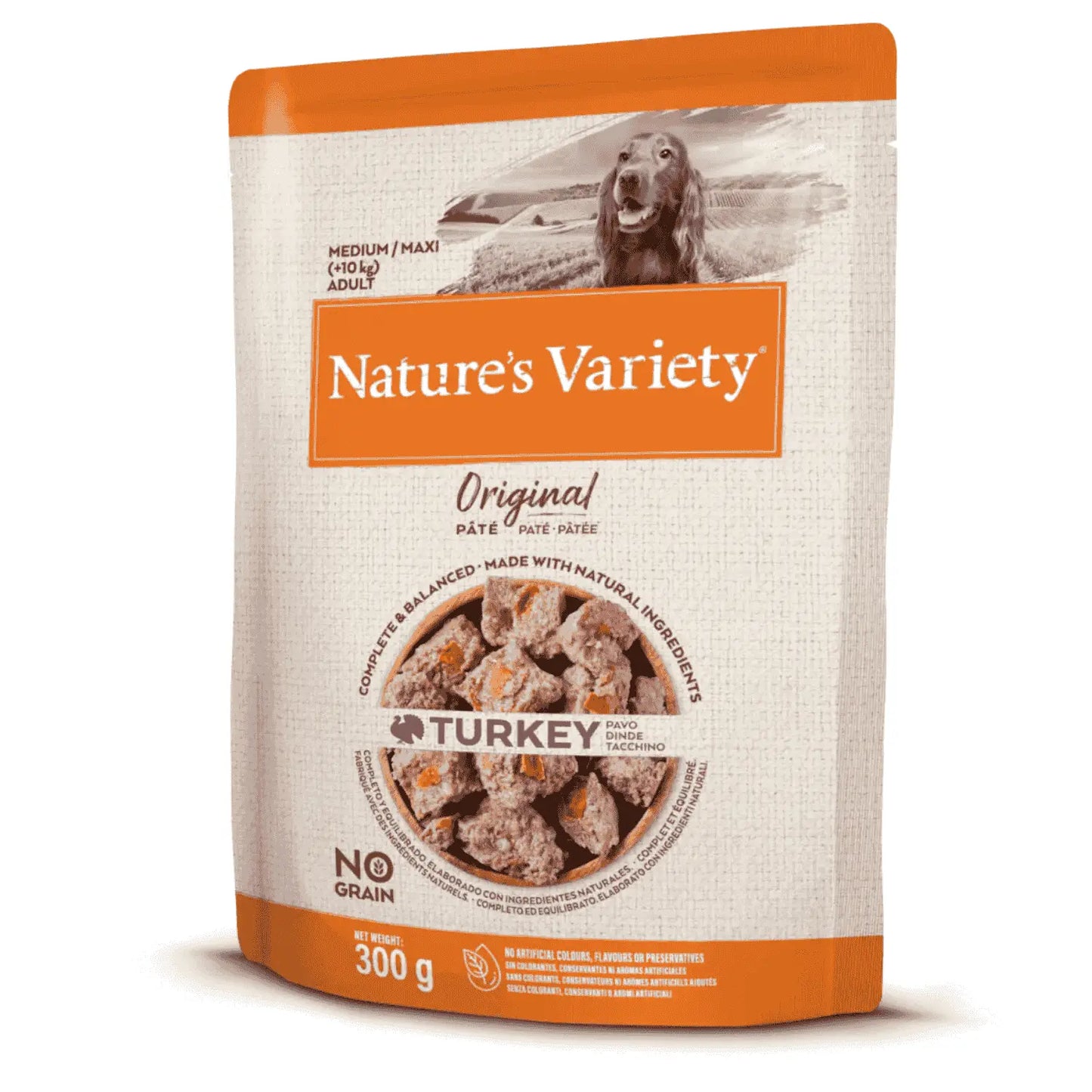 Nature'S Variety Dog Original Paté Medium/Maxi Sin Cereales 300Gr - Mejor Precio - Mascotas Ávila