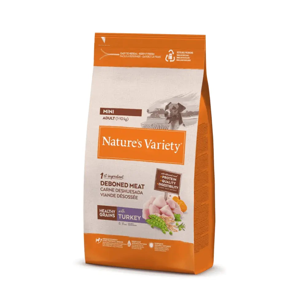 Nature'S Variety Healthy Grain Adult Mini Pavo Pienso para Perros NATURE'S VARIETY