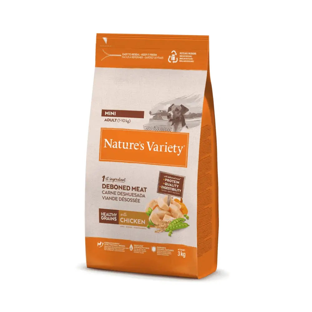 Nature'S Variety Healthy Grain Adult Mini Pollo Pienso para Perros NATURE'S VARIETY